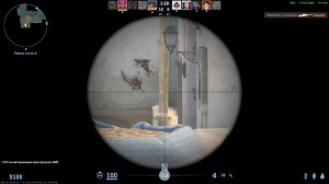 Ryzen 5 5500 / RX 580 / 1920:1080 / Тест в CS2