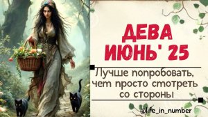 ДЕВА ИЮНЬ 2025 ЛУЧШЕ ПРОБОВАТЬ ЧЕМ ПРОСТО СМОТРЕТЬ