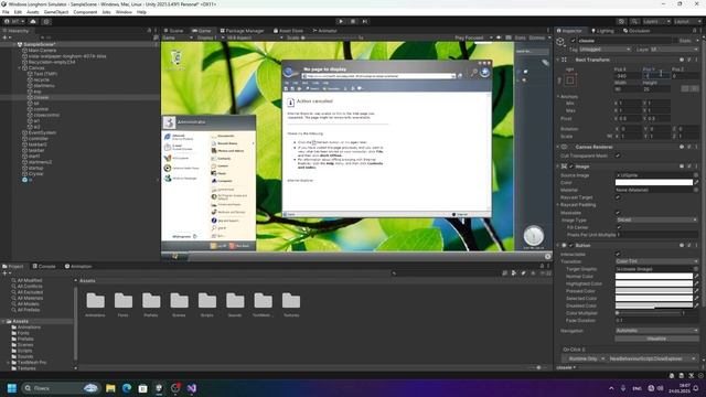 Создаю свой симулятор Windows Longhorn часть 3 смотреть онлайн