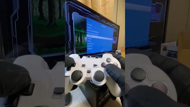 Портативная игровая консоль приставка Game Stick Lite белый смотреть онлайн