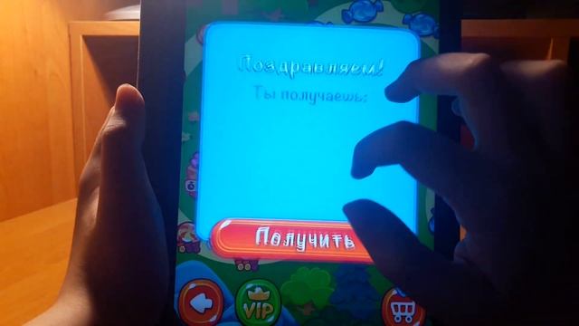 Играю в игру Cut the rope 2 (Ам ням). Пройденные уровни (1-15).