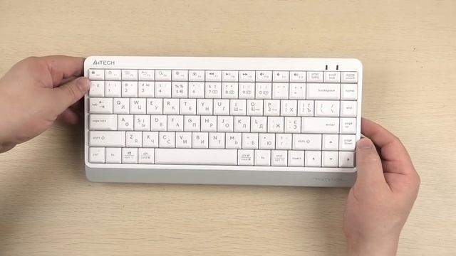 Розпаковка A4Tech FBK11 Wireless White смотреть онлайн