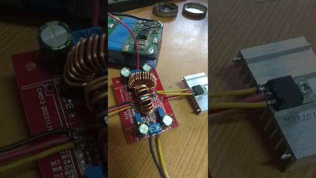 повышающий dc-dc 400w  доработка в универсальный dc-dc