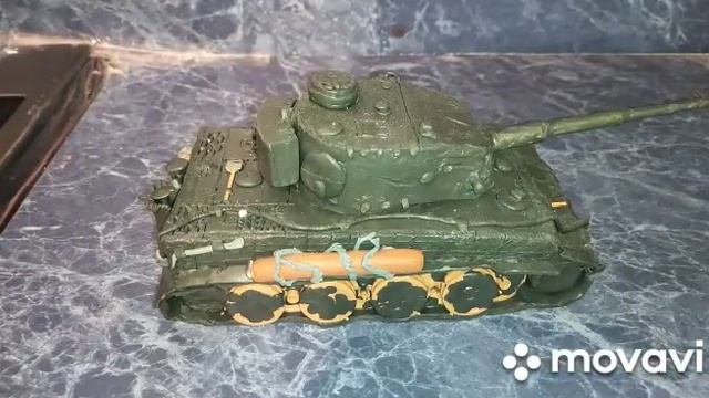 Домашний мастер  самоделкин.2021г. Подбитый танк Тигр Галстян А. 8а МБОУ СОШ  5