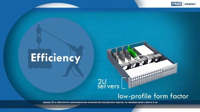PMC Adaptec HBA 1000 серии смотреть онлайн