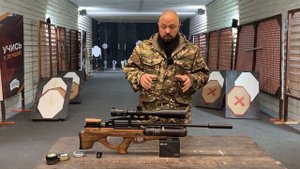 Не бюджетная пневматика Атаман. PCP bullpup.