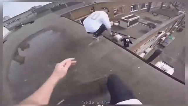 Ребята как вам паркур под песню "РАН Вася РАН" смотреть онлайн