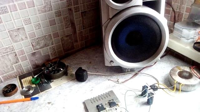 мощный усилитель звука на транзисторах