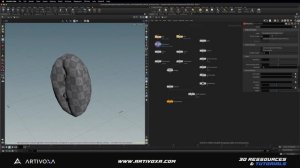 HIGH RES RBD SIM - Houdini & Redshift