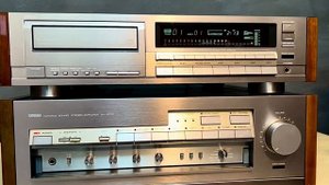 Усилитель yamaha ax 2000, сд проигрыватель  yamaha cdx 2000, колонки