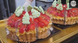 клубничный торт