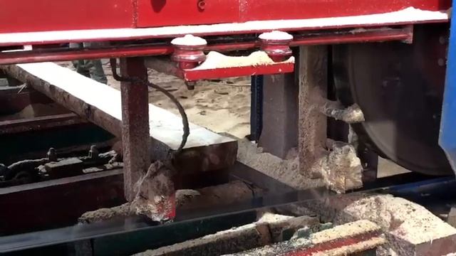 Широколенточная пилорама Радуга-2М в Кемерово. Видео 9. смотреть онлайн
