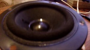 Басс тест динамика. Новый усилитель. Bass Test.