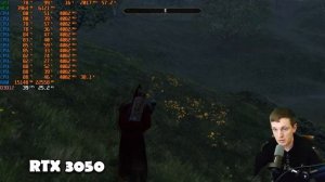 RTX 3050 в The Elder Scrolls 4 Oblivion Remastered на игровом ноутбуке