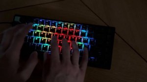 Звук и подсветка клавиатуры Keychron K2 HE