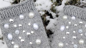 Митенки для начинающих 🌺