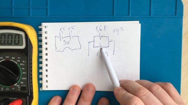 Соединение батареек смотреть онлайн