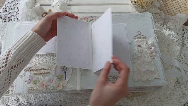 Подарочный свадебный комплект: альбом, коробочка, отк? смотреть онлайн