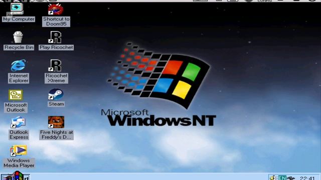 Запуск Windows NT 4.0 на андроид с помощью ПК эмулятора Bochs. смотреть онлайн