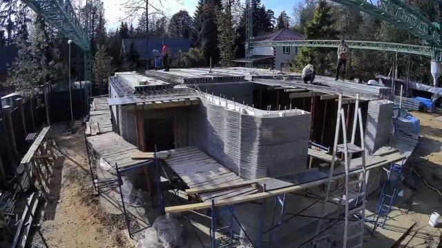 Строительство 3д ДОМ смотреть онлайн