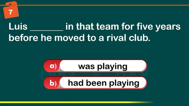 Past Continuous Vs Past Perfect Continuous Quiz 15 Questions смотреть онлайн