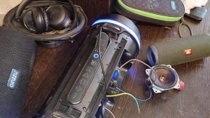 подключаю динамики к Ginzzu