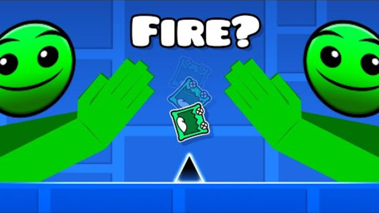 The Fire Quiz | Geometry dash 2.2 Огненная викторина | Geometry dash 2.2 смотреть онлайн