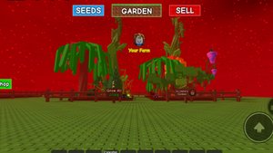 роблокс/roblox играем в qrow a garden