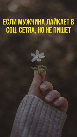 🤯 Мужчина смотрит сторис, лайкает, но НЕ ПИШЕТ: что значит #психология #переписка #психологиямужчин