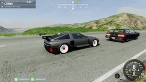 перепрыгнет ли машина сломанный мост в BeamNG drive.часть 2.