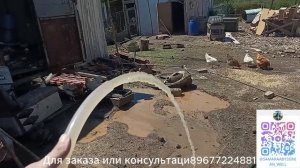 бурение абиссинской скважины своими руками\осторожно мат\