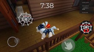 Игра паук в Roblox