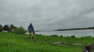 Рыбалка под Омском. Дождь и холод в мае 2025.