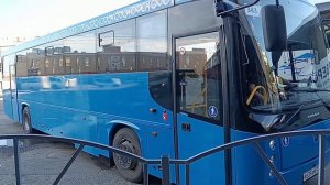 Новый пригородный автобус модели НефАЗ-5299-17-52 на маршруте №343 Омск - Саноторий "Колос". Часть