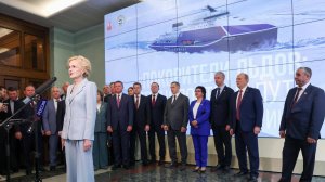 Открытие выставки «Покорители льдов: транспортные пути в Российской Арктике»