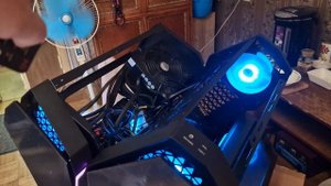 Deepcool Quadstellar Infinity сборка в красивом корпусе подсветка