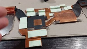 GIGABYTE G5 AX211NGW замена термопасты + 16GB оперативки