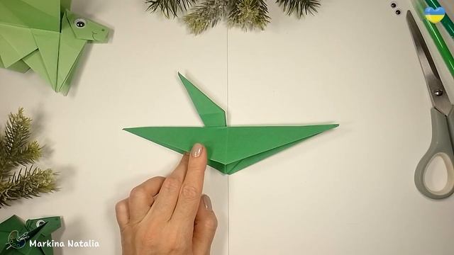 ДРАКОН из бумаги ОРИГАМИ БЕЗ КЛЕЯ | Origami DRAGON | DIY PAPER CRAFT