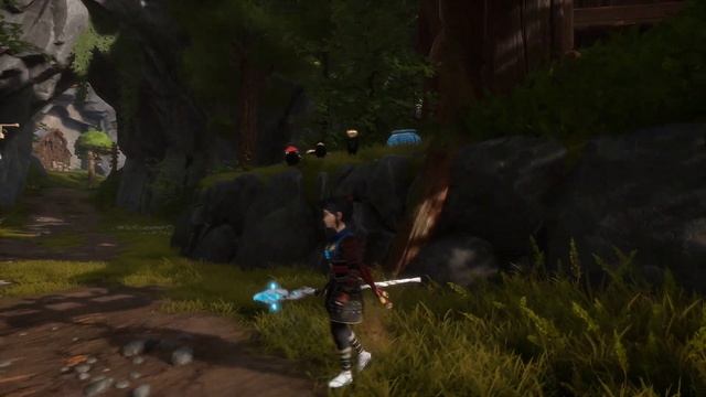 Kena Bridge of Spirits - Прохождение (Бык и Каменный Хранитель) #5 смотреть онлайн