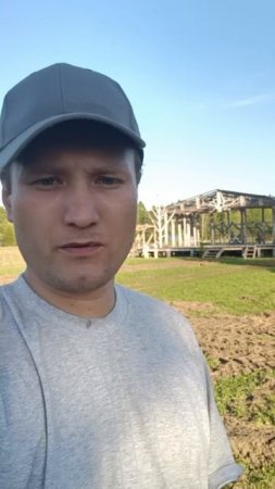 🚜Засыпали ямы под фестиваль: трактор,грунт,ровное поле. #ФермерИзТайги#фермерство #изгородавдеревню