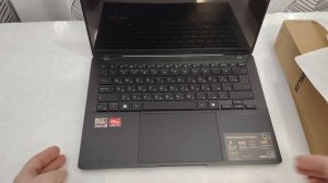 Распаковка — Ноутбук Asus Vivobook S 14 OLED M5406NA-QD079