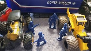 Анимация | Игрушечные солдатики | Засада (часть 2)