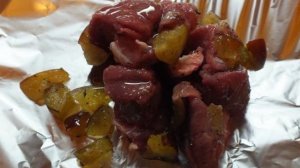 Говядина со сливой