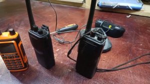Качество звука оригинальной рации Кенвуд 2107 по сравне