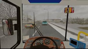 ✅OMSI 2 MAP Чистогорск rework (2025) ◀️ Маршрут 41 🚍 Daewoo BS 106 (2004)