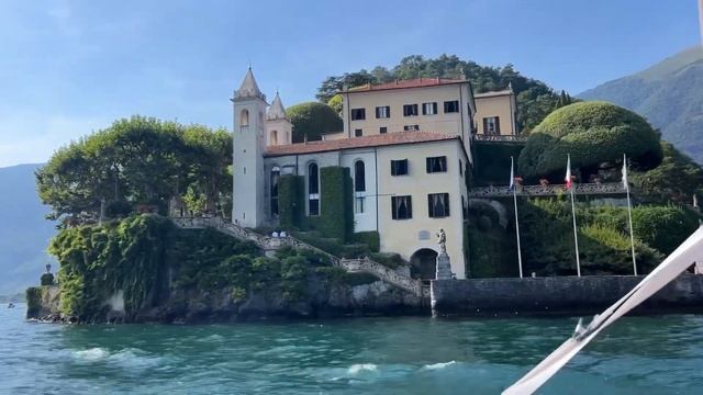 Путешествие к озеру Комо  посещение villa balbianello  водный