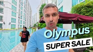 Обзор кондо в Паттайе Олимпас за 2,6 млн ฿, и рентал пул 8% в год Таиланд City Garden Olympus