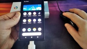 Как подключить мышку к телефону.