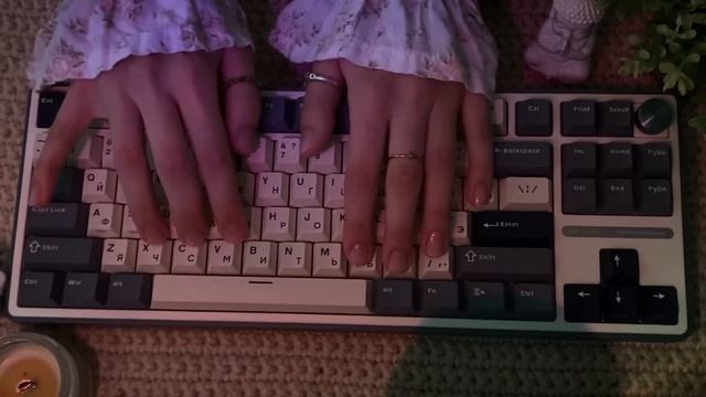 𝙰𝙲𝙼𝙿 ~ таппинг по клавиатуре & звуки рта ꒱ ˚ . ༄ 𖧷 . смотреть онлайн