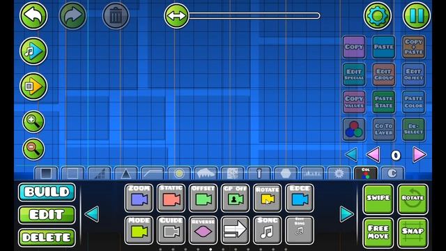 Как пользоваться триггерами ZOOM, STATIC, OFFSET и ROTATE - Гайд Geometry Dash смотреть онлайн